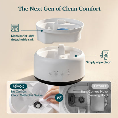 Levoit Neo 450 Humidifier – 4.2L Top Fill Cool Mist, 42H Runtime, Ultra-Quiet 21dB