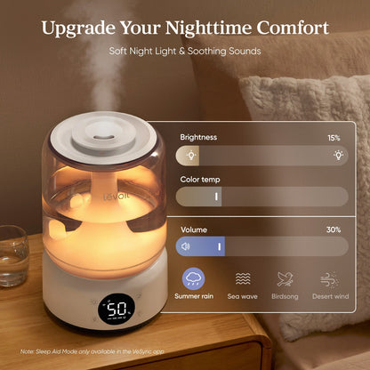 Levoit Neo 450S Smart Humidifier – 4.2L, APP & Voice Control, 42H Runtime, Scene Mode