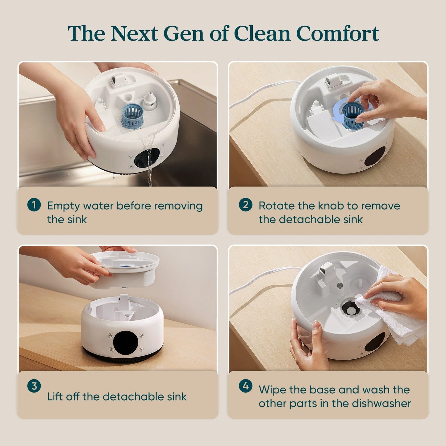 Levoit Neo 450S Smart Humidifier – 4.2L, APP & Voice Control, 42H Runtime, Scene Mode