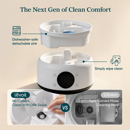 Levoit Neo 450S Smart Humidifier – 4.2L, APP & Voice Control, 42H Runtime, Scene Mode
